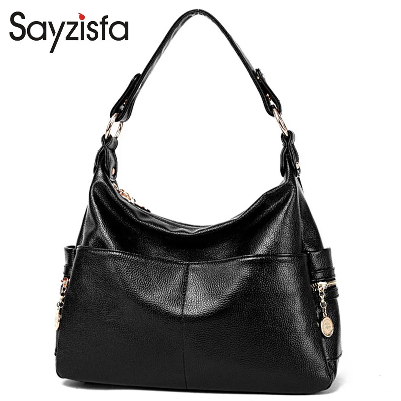 

Sayzisfa 2017 New Luxury Handbags Women Bags Designer Brand Shoulder Bags Casual Tote Ladies Large Capacity Purse bag Female T88