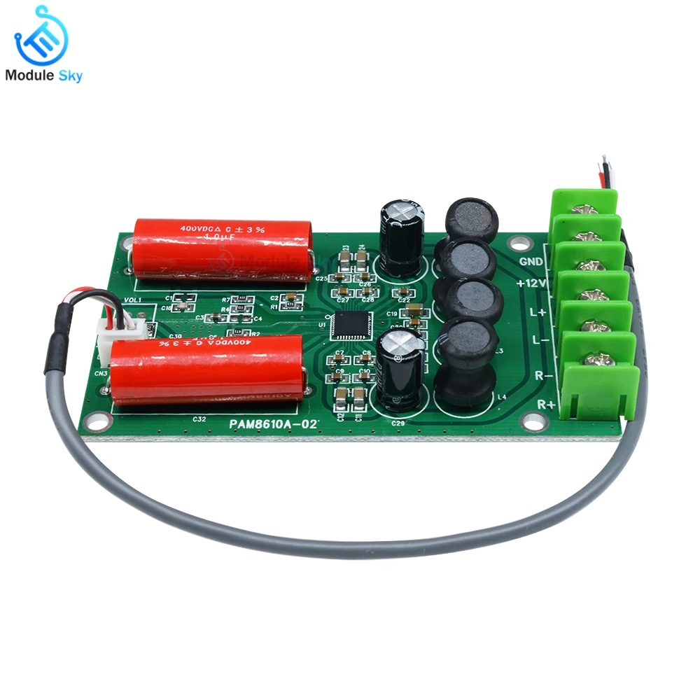 amplifier board TA2024 placa amplificador 12V 2x15W Mini