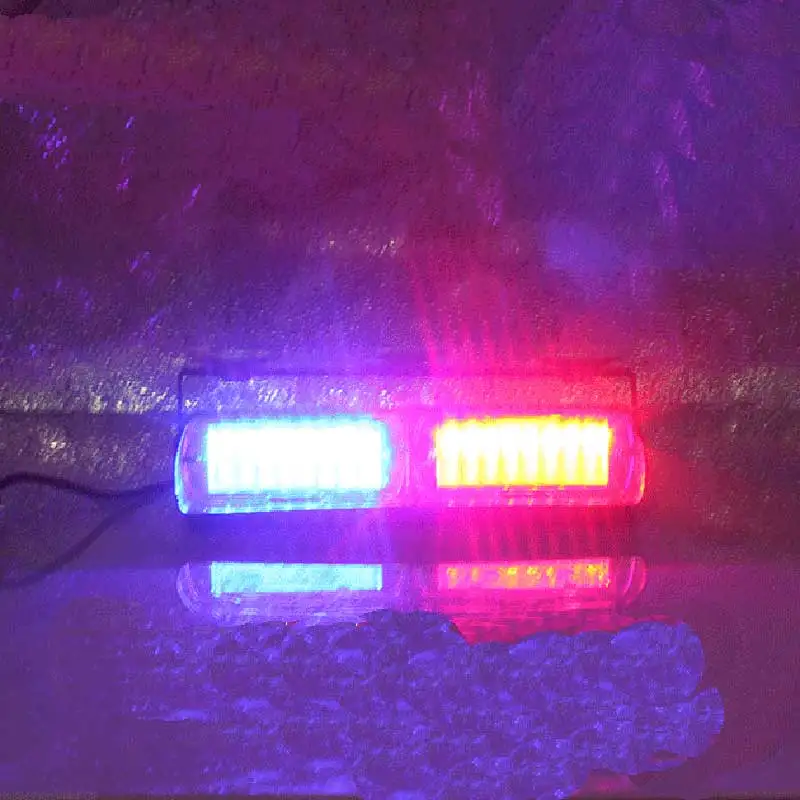 

Free Shipping Super Bright S2 16pcs LED Strobe Light Flash Emergency Light Windshield Light