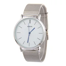 Nouveau 2016 relogio feminino Marque De Luxe Montres Femmes Laides Plaqué Or Inoxydable Steel Band Bracelet À Quartz Montres colck geneve