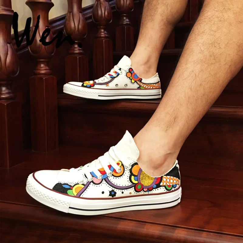 custom painted shoes