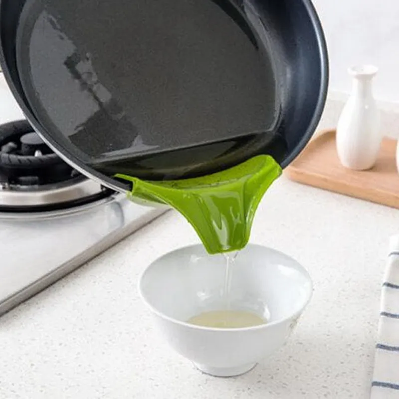 1 шт Кухня гаджеты Pour суп анти-разлива и утечки направляющее приспособление для супа полезный для дома и кухни Специализированные инструменты