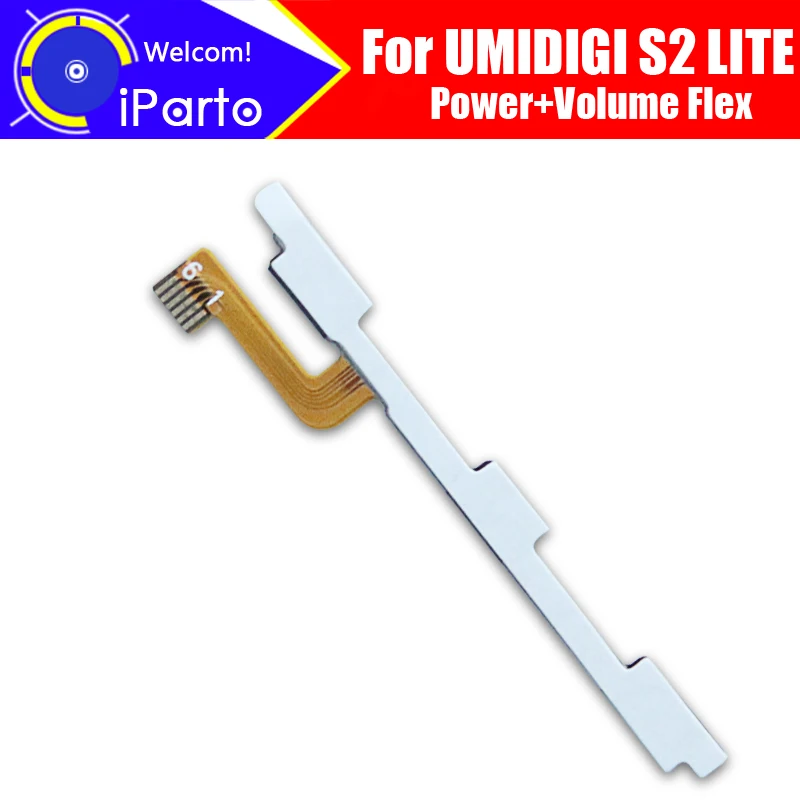 

UMIDIGI S2 LITE FPC Flex Cable 100% Original Power+Volume Button FPC Wire Flex Cable repair accessories for UMIDIGI S2 LITE