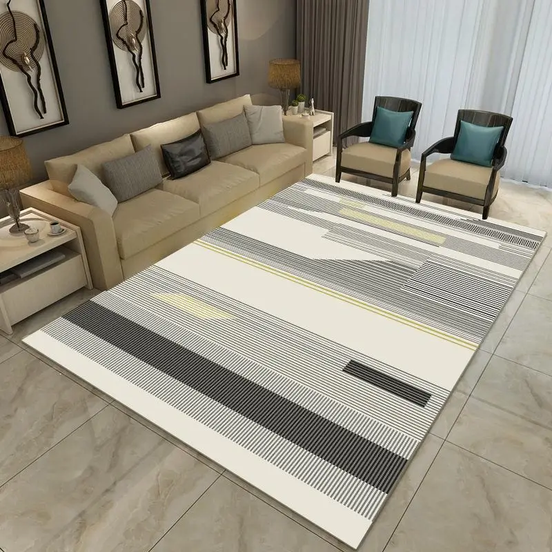 LOUTASI скандинавском стиле, коврик с геометрическим рисунком, коврик для спальни, коврик для прихожей, гостиной, кухни