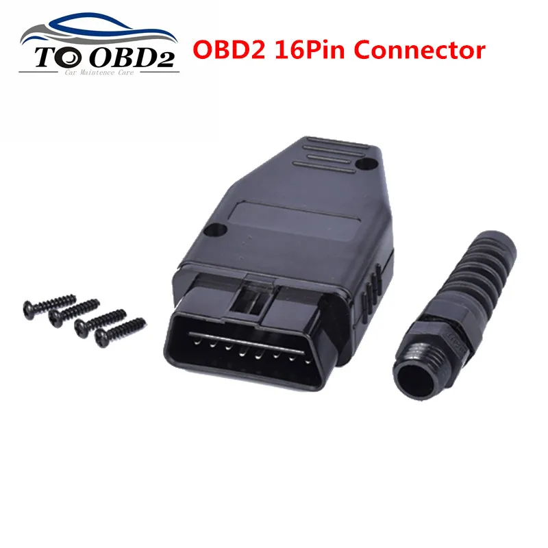 Newst OBD штекер OBD2 16Pin разъем адаптер OBDII разъем J1962 OBD2 разъем