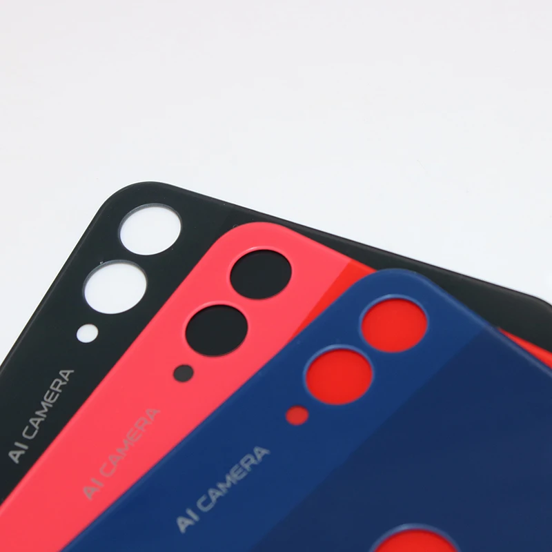 Оригинальный корпус Huawei Honor 8X задняя дверь 3D стекло запасной аккумулятор чехол
