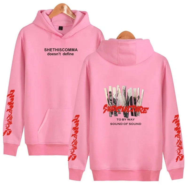 Women and Men Hoodies Kpop Hoodies and Sweatshirts 2019 Women Hoodies New Pink 4xl Harajuku Sweatshirt Hip Hop Clothing 1342-3