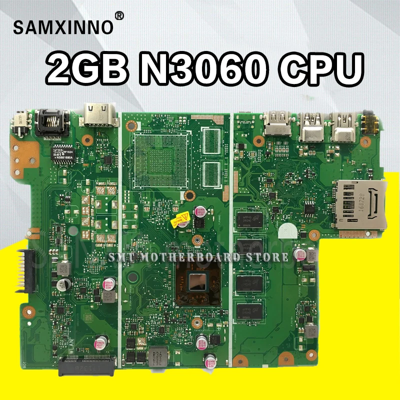 X441SA MAIN_BD._2G/N3060/AS N3060 Процессор 4 Гб Оперативная память 90NB0CC0-R00040 REV 2,1 Материнская плата Asus X441SC X441SA X441S A441S материнская плата