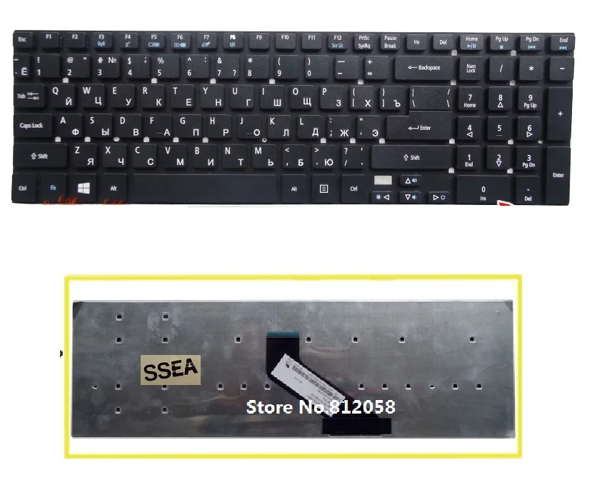 Tableta Grafica Clavier Français Rétro-éclairé Neuf D'origine Acer Pour Acer Aspire R7-572G Pantalla Oppo A74 4G - Foto 4