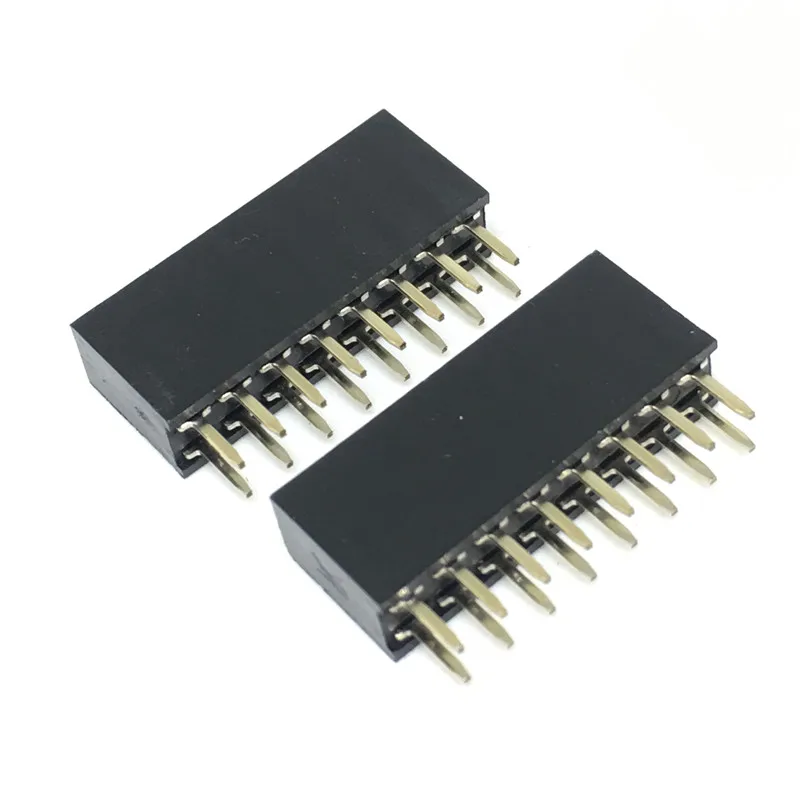 50 шт. 2x8 Pin 2 54 мм двухрядный женский штыревой разъем 16P гнездо разъема