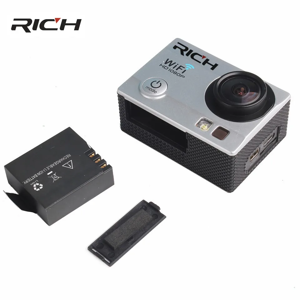10pcs/lot 4K Wifi Action Camera SJ8000R 4K/30fps 1080P/60fps 720P/120fps 2.0" 170D Helmet Cam Mini Camera Waterproof Camera