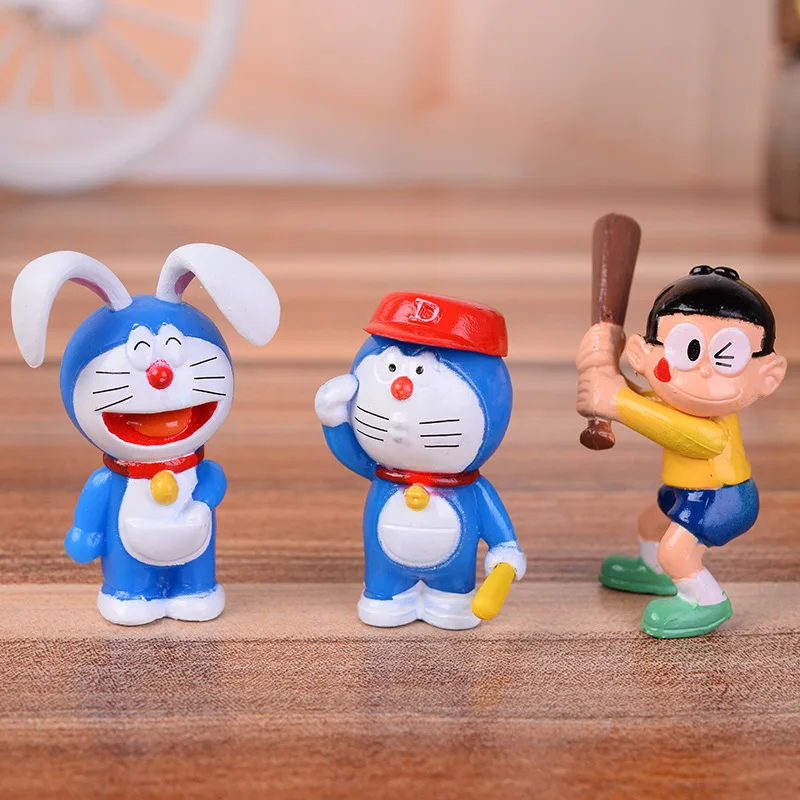 

Children Toy RM Nobita Models Diy Cake Baking Accessories Creative Action Figure Toy for Kid Adult Creative Decoration Dolls