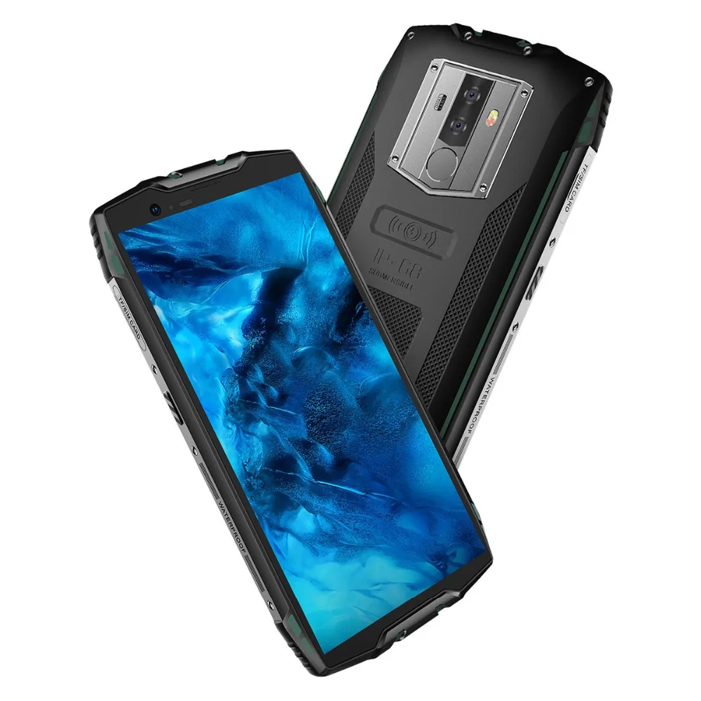 Blackview BV6800 Pro Мобильный телефон Android 8,0 5,7 дюймов смартфон Восьмиядерный 4 Гб 64 Гб 6580 мАч Водонепроницаемый NFC беспроводной заряд