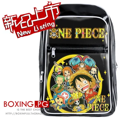 

Anime ONE PIECE Cosplay Monkey D. Luffy Cos New tide package waterproof bag leisure backpack child birthday gift