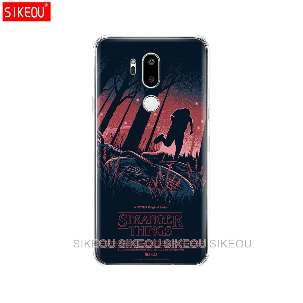 Силиконовый чехол для телефона LG G7 Q8 Q6 G6 MINI G5 V30 V7 V9 k10 k8 X POWER 2 stranger things|Бамперы| |