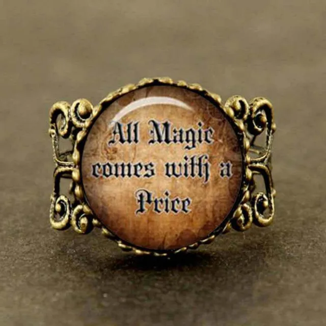 once upon a time jewelry all magic comes with a price quote