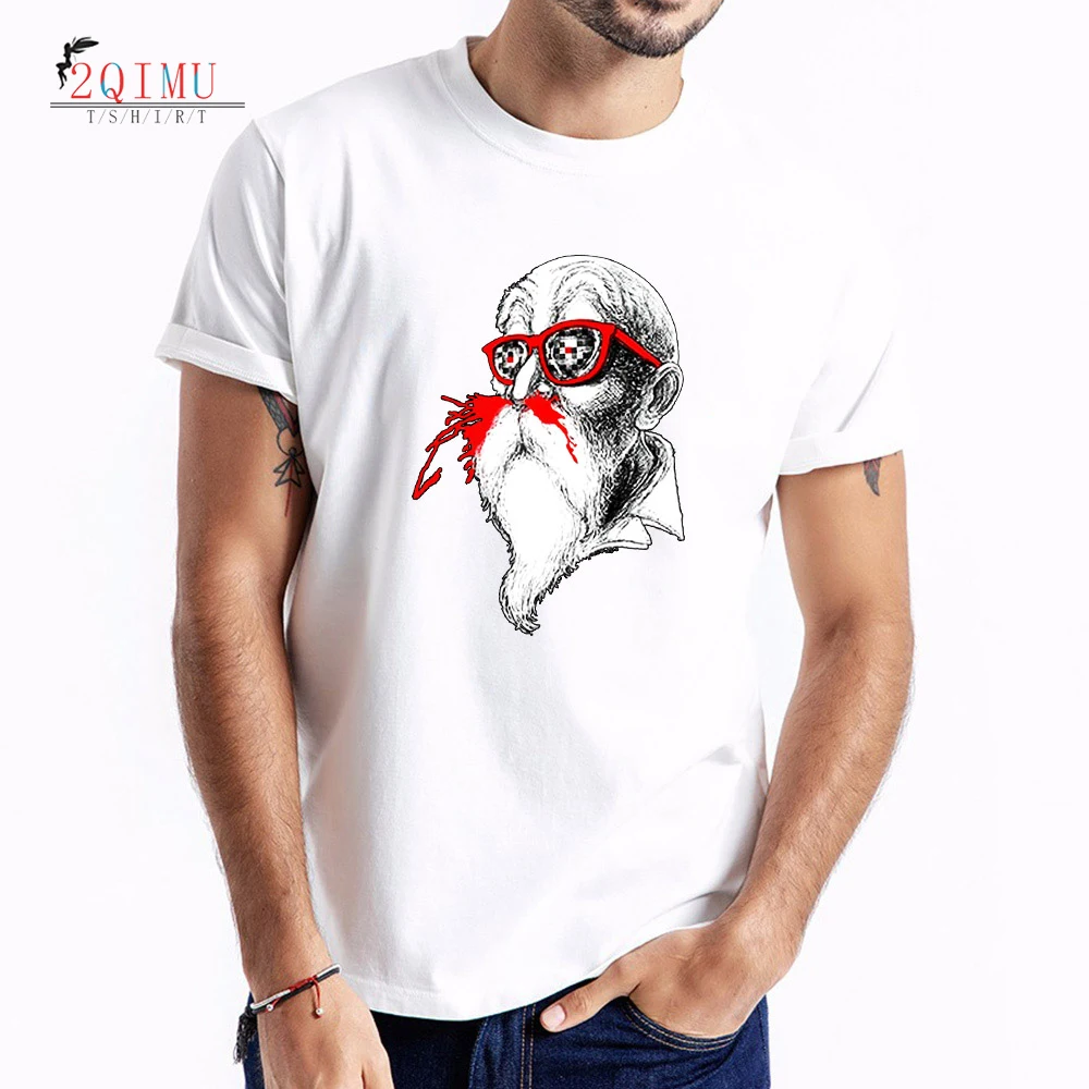 

2QIMU Mens T-Shirts 2019 Funny Cartoon Printed Short Sleeve T-Shirts Summer O-Neck Casual Cotton Tops Tees