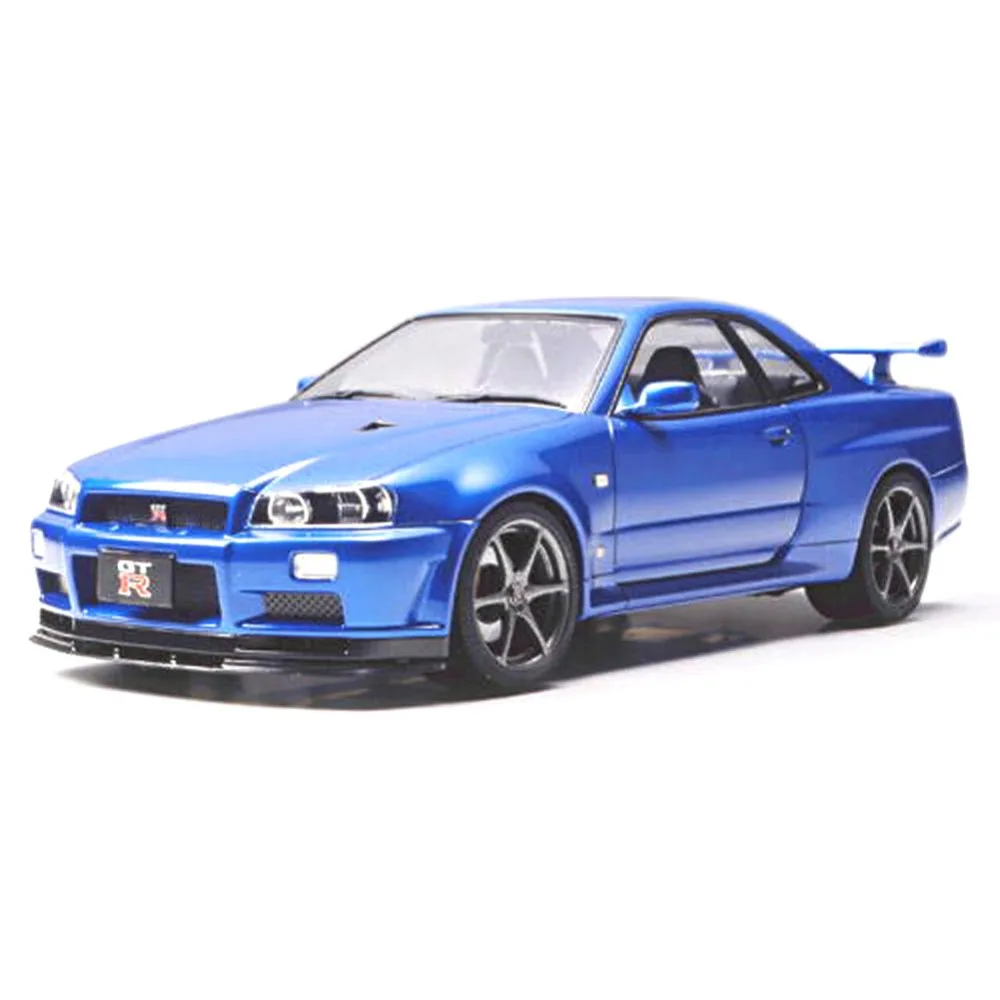 Пластиковые модели строительные наборы 1/24 Skyline GTR Vspec 2 R34 масштабная сборка автомобиля Tamiya 24258