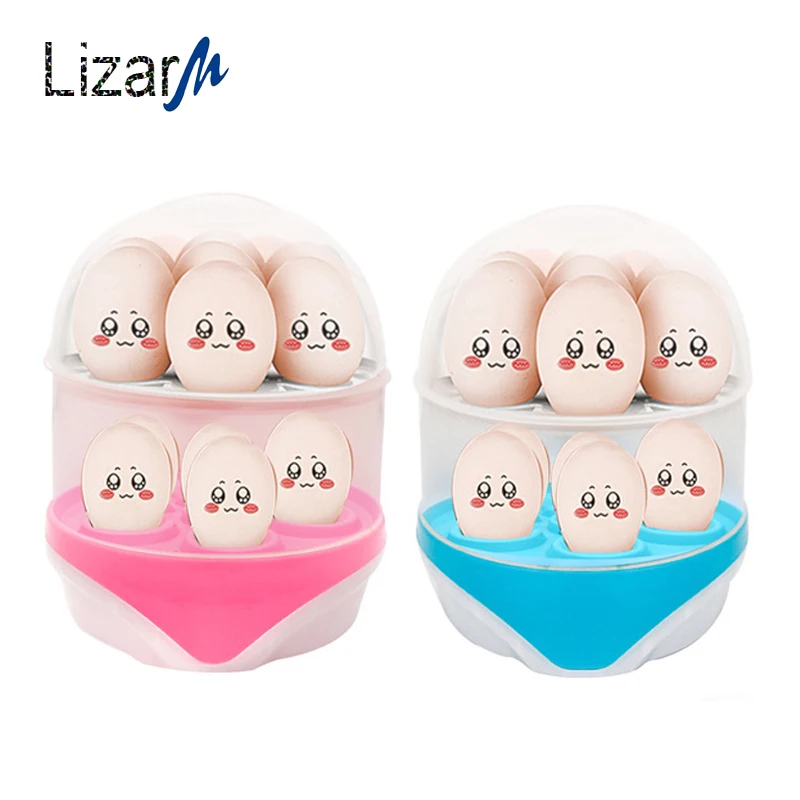 

Multifunctional Electric Eggs Boiler egg Cooker Tool Removable Steamer For 6 Eggs Boilers 2-Layer Home Kitchen 220V Egg Poacher