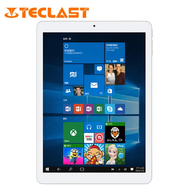 Teclast X98 Plus II  9.7 ” Intel Z8300 Android 5.1 & Windows 10 Dual OS Quad Core 4G RAM 64G ROM  IPS Retina 2048*1536 Tablet PC