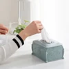 MeyJig Plastic Tissue Box Cover Napkin Storage Box Living Room Organizer Car Paper Holder Napkin Container 3