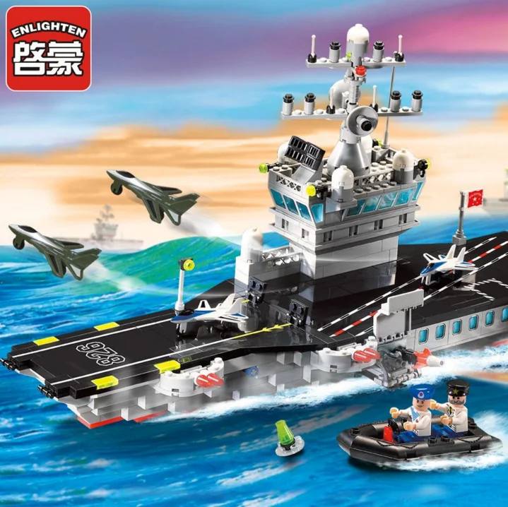 Enlighten Models Building toy Compatible with Lego E826 508pcs Warship Blocks Toys Hobbies For Children Model Building Kits Enlighten Models Building toy Compatible with Lego E826 508pcs Warship Blocks Toys Hobbies For Children Model Building Kits