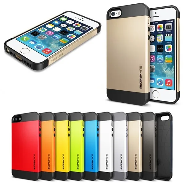 SPIGEN SGP Slim Armor Case For iPhone 5 5S 4 4S Luxury