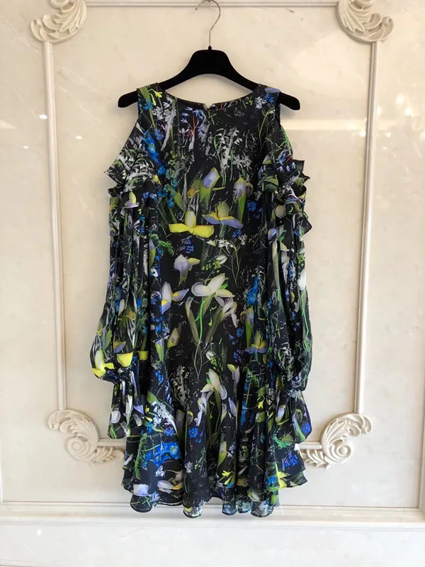 Femmes Multi été Robe Plage Imprimé Flore 2019 Nok08pw