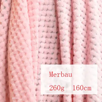 

Factory direct autumn and winter shoes knitted fabrics polyester pineapple dyed burnt flannel