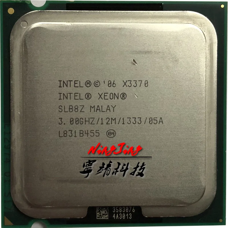 

Intel Xeon X3370 3.0 GHz Quad-Core CPU Processor 12M 95W LGA 775