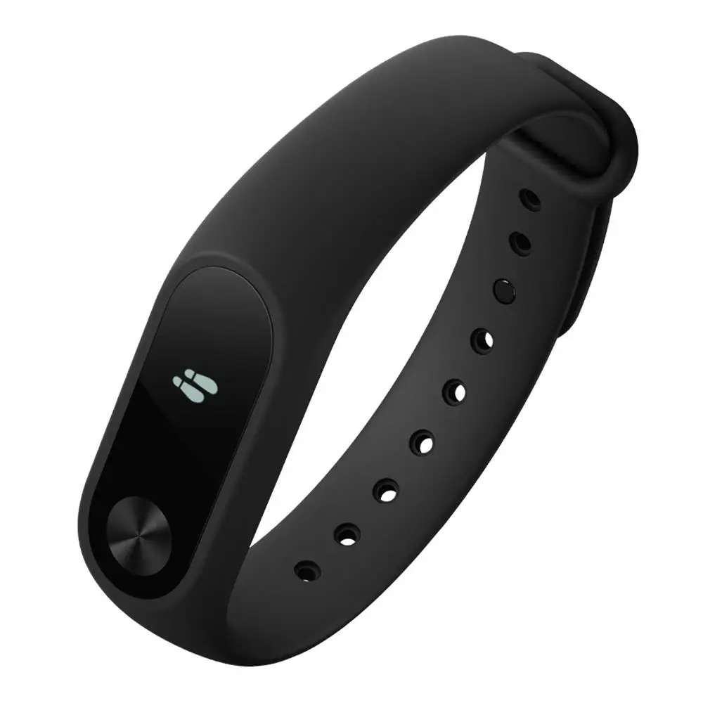 Оригинальный Смарт браслет Xiaomi Mi Band 2 фитнес трекер Miband с сенсорным OLED дисплеем и