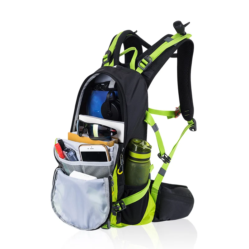 Открытый альпинистский рюкзак для мужчин и женщин, водонепроницаемый 20л Велоспорт Кемпинг походные сумки с дождевиком, горный треккинг рюкзак