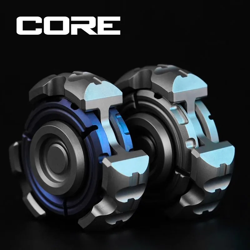 

Fingertip Gyro Core Armored Core Titanium Alloy EDC Decompression Toy