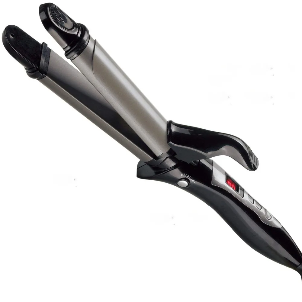 Buy Hair Straightener Flat Iron Curling Wand 2 In 1