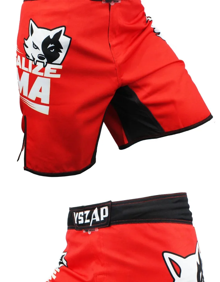 VSZAP ММА Боксерские движения ткань фитнес свободный размер тренировочные шорты для кикбоксинга Муай Тай шорты спортивные ММА шорты боксео мужские брюки