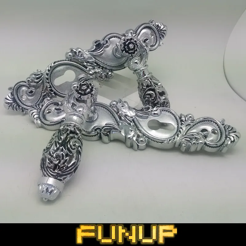 

TOP SALE CHROME PATED 85 HOLLOW SPLIT DOOR HANDLE--ZINC ALLOY MATERIAL