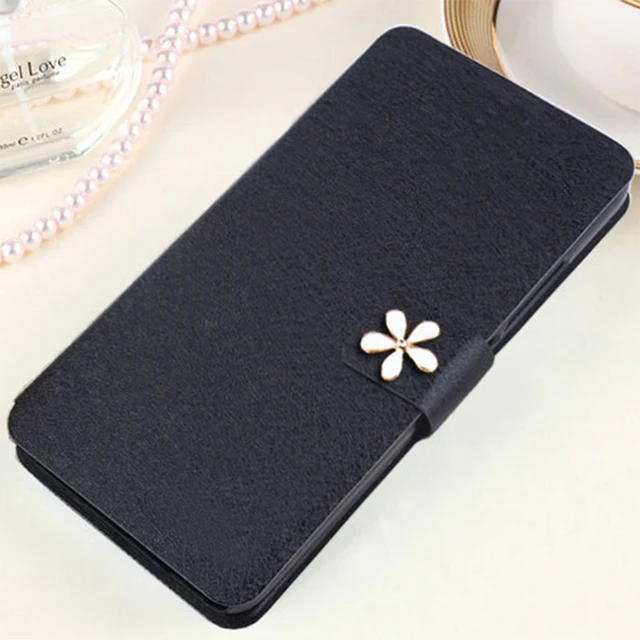 For Huawei G510 Luxury Wallet PU Leather Case Cover For Huawei Ascend G 510 Case Flip Cover Phone Bag with diamond buckle
