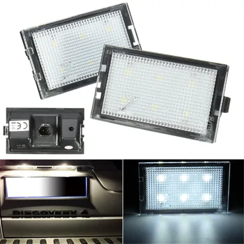 

2X LED Number License Plate Light for Land Rover Discovery Series 3 LR3 4 LR4 Freelander 2 LR2 L359 Range Rover Sport L320
