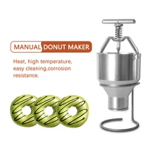 Special Price GZZT 2.5L Manual Donut Dispenser Maker Waffle Donut Maker Mini Donut Maker commercial Arabic Waffle Deep Fry Donut Mould