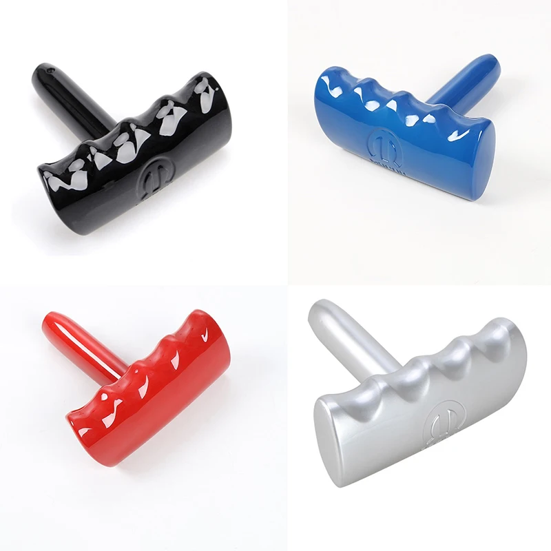 Silver Matte Black Red Blue Gear Shift T Grab Handle Knob for 11 16 Jeep Wrangler