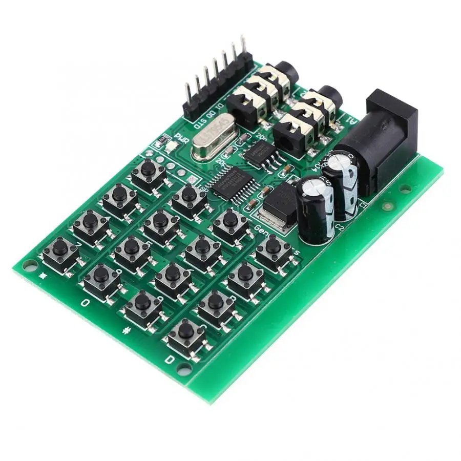 AE11A04 DTMF звуковой генератор модуль голосовой двойной Encode передатчик плата 5 ~ 24 В
