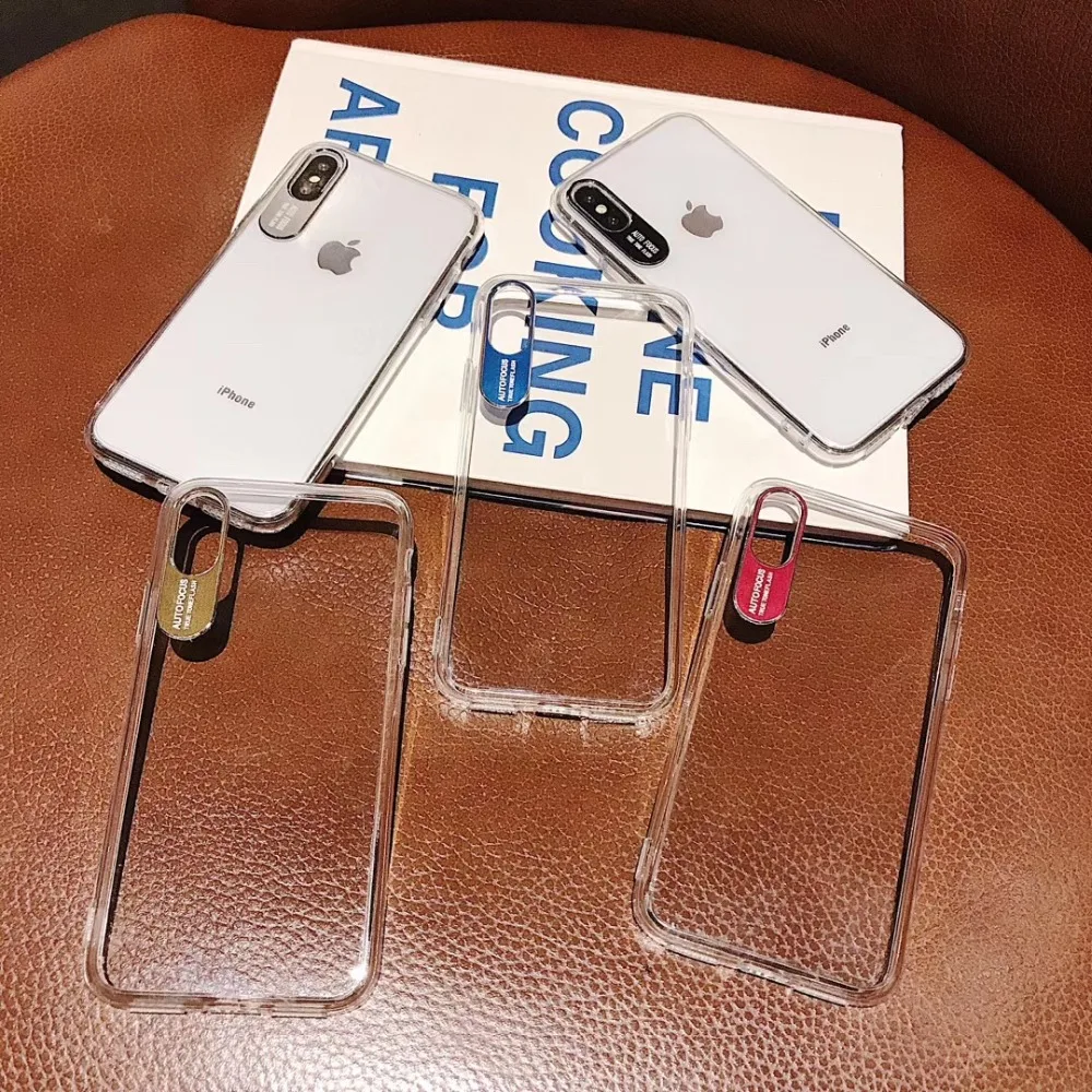 

Stylish mobile phone case transparent anti-drop silicone mobile phone case for iphone 6 6s plus 7 7plus 8 8plus X XR XS Max