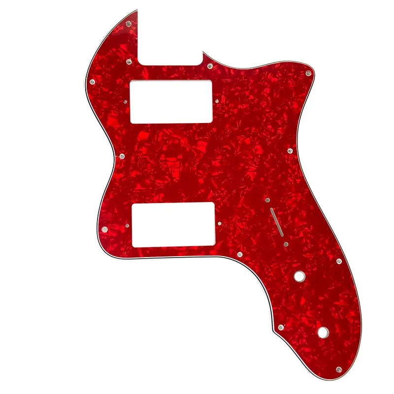 Запчасти для гитары Pleroo-для классической серии '72 Telecaster Tele Thinline Guitar pickguard Scartch Plate с пикапами хамбакера PAF