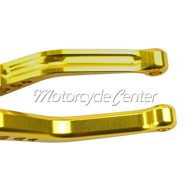 Короткие Рычаги тормозной муфты с ЧПУ для Ducati Monster S2R 1000 900 S4 S4R ST4 ST3 S ABS Gold рычаг