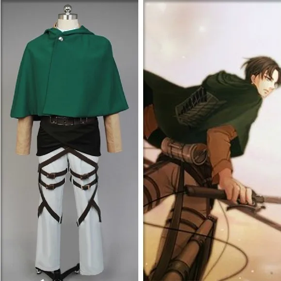 Uniform Attack On Titan Scout Jacket Green Attack On Titan Costume