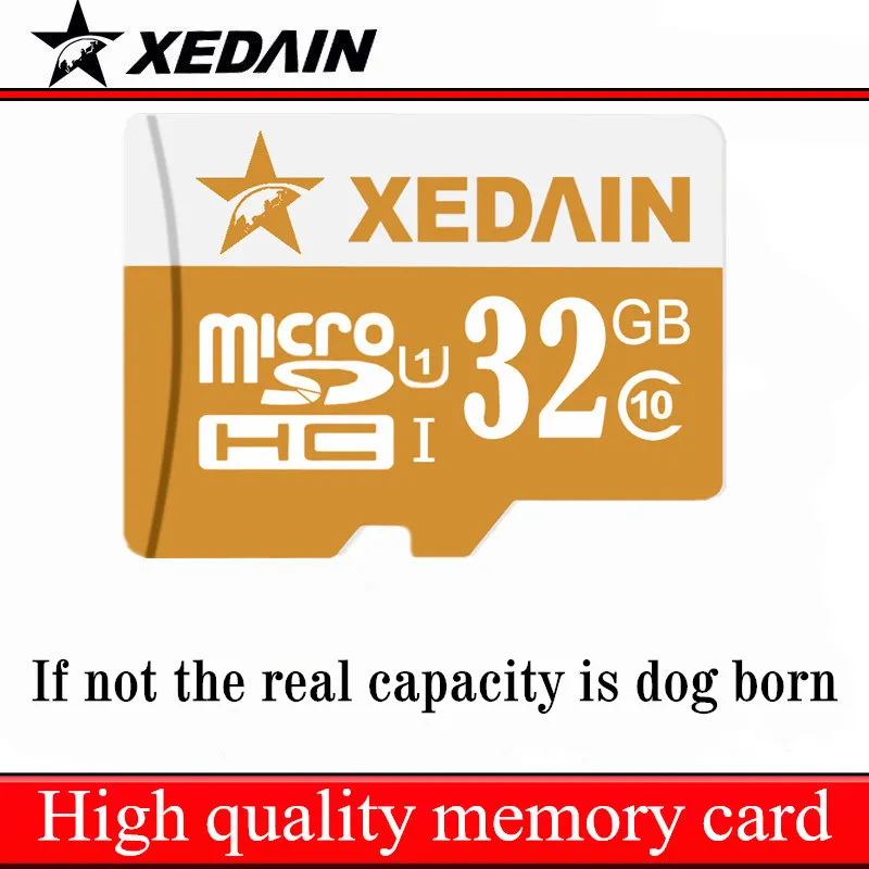 XEDAIN хорошее карты памяти Micro SD карты быстрее SDXC Class10 16 ГБ 64 ГБ карты памяти 32 ГБ Class 10 для телефона Камера Прочный Изысканные карты