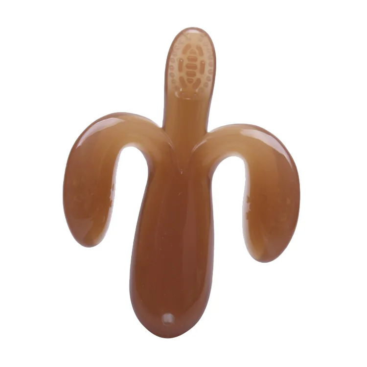 High Quality Sea Turtle Toothbrush Environmentally Safe Soft Silicone Baby Teether Teething Kids Teether Children Toothbrushs