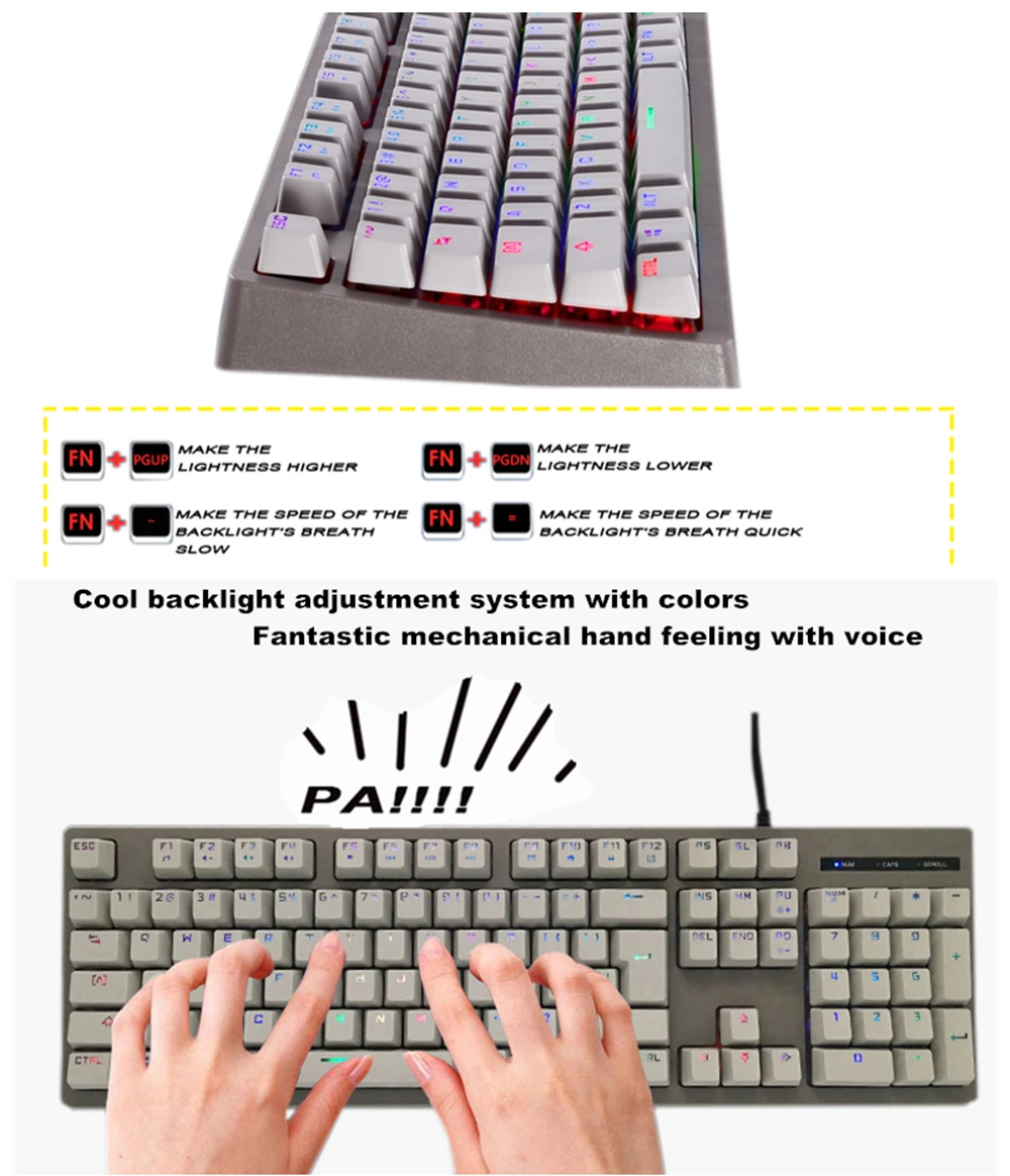 8 clavier gamer 
