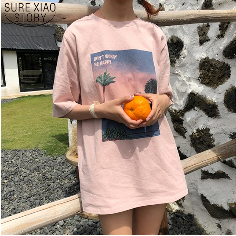 الصيف عارضة فضفاض المحملة قميص فام الشارع الشهير قمم 2019 الكورية المتناثرة خمر المطبوعة قصير كم T قميص المرأة 4303 50 الصيف عارضة فضفاض المحملة قميص فام الشارع الشهير قمم 2019 الكورية المتناثرة خمر المطبوعة قصير كم T قميص المرأة 4303 50