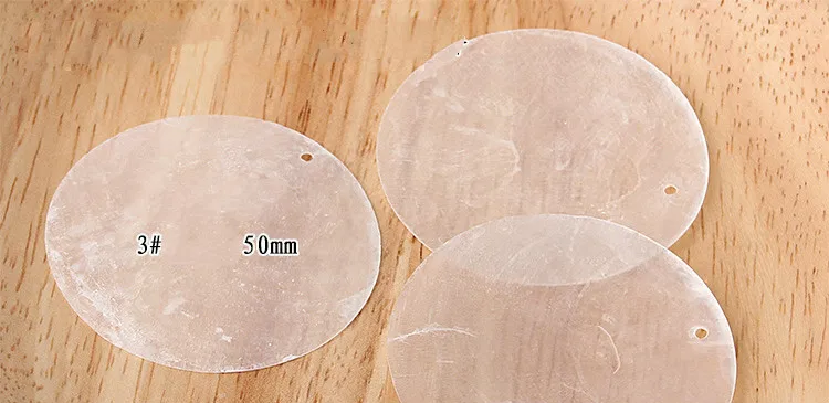 Натуральные полупрозрачные зеркальные оболочки вафли ручной работы DIY корейские серьги Серьги Ушные клипсы Аксессуары материал посылка